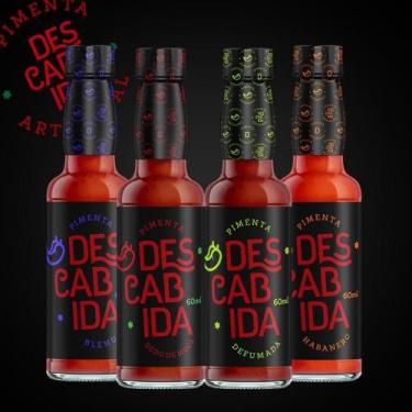 Imagem de Molho de Pimenta DESCABIDA 60 ml - tipo habanero