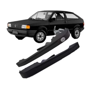 Imagem de Par Maçaneta Externa Dianteira Vw Gol Quadrado 1987 A 1994