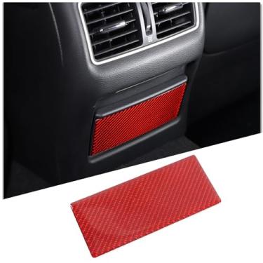 Imagem de Saída de ar condicionado para carro Ventilação Fileira Traseira Painel Anti-Chute Organizadores Tampa do Interruptor de Controle Apto para Infiniti Q50L 2015-2022