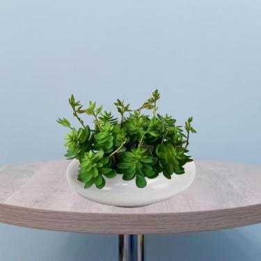 Imagem de 4 suculentas aparências real 25cm plantas artificiais sem vasos para j