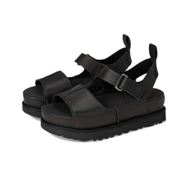 Imagem de UGG Sandália feminina Goldenstar Hi, Couro preto, 38