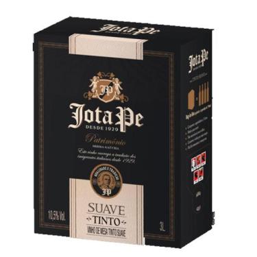 Imagem de Vinho bag in box jota pe tinto tradicional 3lt
