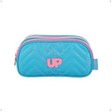 Imagem de Estojo Escolar Infantil Estampado Estrelas Duplo Up4You