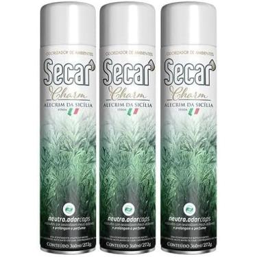 Imagem de Kit 3un Odorizador de Ambientes 360ml – Perfume Suave e Refrescante para Casa e Escritório (ALECRIM DA SICÍLIA)