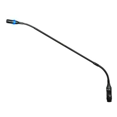 Imagem de Lyco Microfone de Conferência Gooseneck Profissional GS-61 61cm, Microfone de Mesa, Alta Fidelidade de Áudio, Flexível, Ideal para Reuniões, Conferências, Captação Clara, Base Estável, Preto