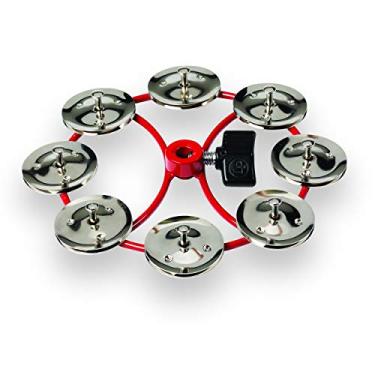 Imagem de LP Latin Percussion LP Pandeiro Cidade Hi-Hat Anel 12,7 cm, fileira única, 8 pares de jingles de aço, montável, LP191NYS