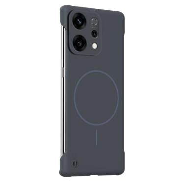 Imagem de Capa magnética cinza, X9, FWYANZH para Oppo Find X9/X9pro, ultrafina, sem bordas, capa traseira de telefone com tudo incluído, proteção de lente antiarranhões