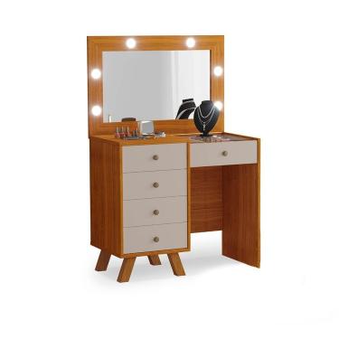 Imagem de Penteadeira Feminina Monterrey Freijó Maní