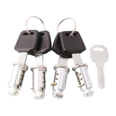 Imagem de Ysyqkn Cadeado de Teto para Bagageiros de Carro, Cadeado Fixo Profissional com Chave, Peças para Racks de Esqui E Caiaque, Tipo B