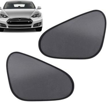 Imagem de Sombra para janela de carro - para-sol de janela lateral para carro | Bloqueador de proteção solar de malha, protetor solar de vidro de adsorção eletrostática para caminhão Sedan SUV RV