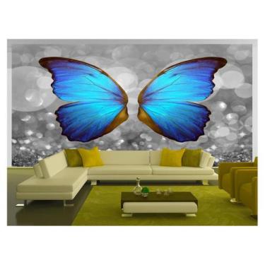 Imagem de Papel De Parede 3D Arte Asas Selfie Insta Cores 3,5M Tra284 - Você Dec