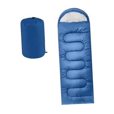 Imagem de Deevoka Saco de Dormir Tipo Envelope para Mochileiros, Ideal para Viagens Ao Ar Livre.