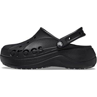 Imagem de Sandália crocs baya plataform clog black - 35