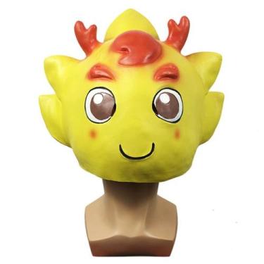 Imagem de Máscara de cosplay The Dragon Máscara de cabeça cheia de látex 300g - 