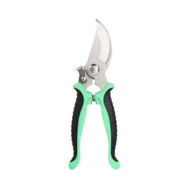 Imagem de Tesoura De Jardinagem Profissional Em Aço Inoxidável Para Poda De Árvo