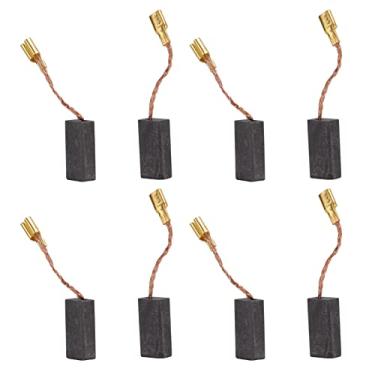 Imagem de FTVOGUE Escova de Motor de Carbono 20 Peças 5x8x15mm, Substituição de Material de Cobre Premium, Muito Prática para Furadeira Elétrica de Mão, Rebarbadora, Aparador