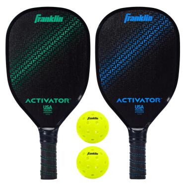 Imagem de Kit de pickleball Franklin Sports com 2 raquetes e 2 bolas, tamanho único