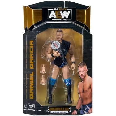 Imagem de AEW Unrivaled Collection Series 15 Daniel Garcia Action Figure, 7 Inch Scale, Plastic, Wrestling Theme, Display Ready Collectible with Articulation, #148