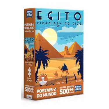 Imagem de Quebra cabeça Egito 500 peças nano - Toyster