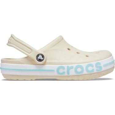 Imagem de Sandália Crocs Bayaband Clog Winter White/Multi-Unissex