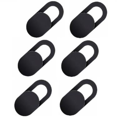 Imagem de Capa para webcam (pacote com 6) capa ultrafina para câmera de laptop de 0,1 cm para computador, MacBook Pro/Air, iMac, iPhone, celular, PC, tablet, notebook, Surface Pro, Echo Show, bloqueador de