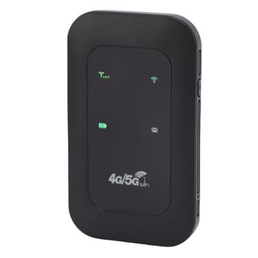 Imagem de TARSHYRY Hotspot WiFi 4G LTE Portátil, Roteador Móvel de Viagem Com Tela LED Colorida, Suporta até 10 Dispositivos, Internet Sem Fio de Bolso para Trabalho Remoto Em Viagens, Slot para