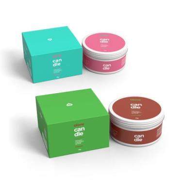 Imagem de Kit 2 Velas Beijáveis para Massagem Morango e Chocolate - A SÓS