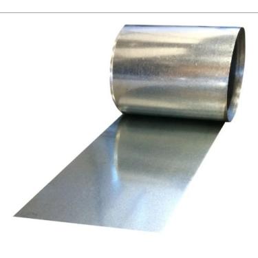 Imagem de Chapa galvanizada Zinco csn 2 metros X 20 cm - Estrutural Calhas