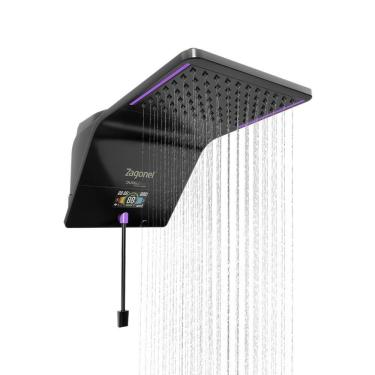 Imagem de Chuveiro Zagonel Ducali Premium Digital Preto 220v