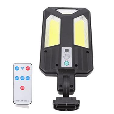 Imagem de Hyuduo Luz de Parede Solar, Lâmpada Externa Com Sensor de Movimento IP65 3000LM Com Bateria de 2400MAH, para Piscina de Jardim e Quintal