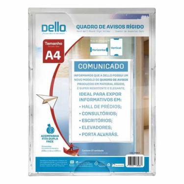 Imagem de Quadro de avisos A5 cristal rígido Dello