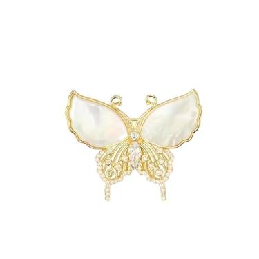 Imagem de Broche requintado de borboleta de strass, terno, blazer, broche de xale para mulheres, acessórios de roupas femininas elegantes para presente