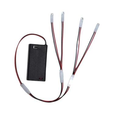 Imagem de Nova lâmpada LED contas pequena luz noturna no. 5 Bateria Lâmpada Pequ