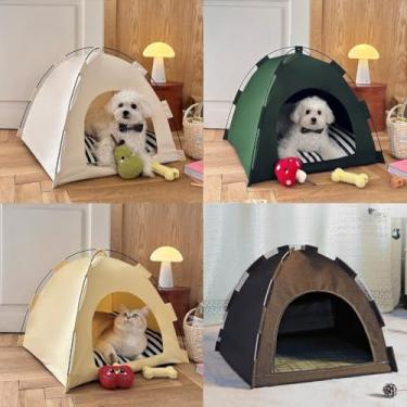 Imagem de Tenda para Pets com Almofada – Barraca Confortável e Aconchegante para Gatos e Cães Pequenos(Aleatório)