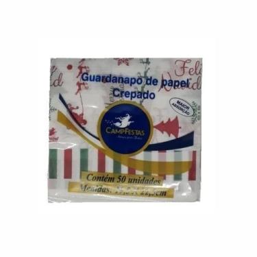 Imagem de Guardanapo de papel 19,5x22,5cm c/50 campfestas - Camp Festas, Feliz N