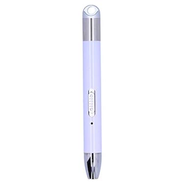 Imagem de Generic Caneta LED para Pintura de Diamante Com Ponta Substituível, Acessório de Ponto Cruz Recarregável USB, Luz Branca/luz Quente para Desenho de Diamante, Bateria de Lítio (Taro roxo (1 única ponta de ))