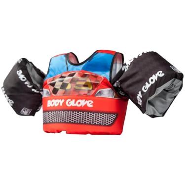 Imagem de Body Glove Colete salva-vidas Paddle Pals Motion - Colete salva-vidas infantil aprovado pela USCG e Transport Canada serve para crianças de 13,6 a 22,7 kg - Colete de natação de poliéster para
