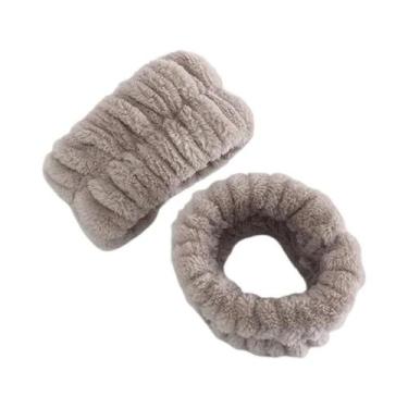 Imagem de Faixa De Pulso Absorvente De Suor Para O Rosto, 2 Peças, Protetor De C