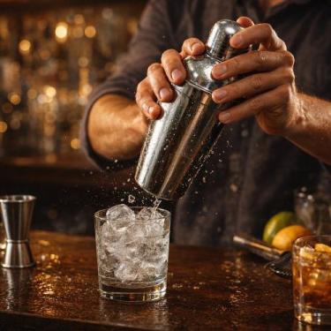 Imagem de Coqueteleira para Drinks em Aço Inox 500 ml Cortinox Profissional e El