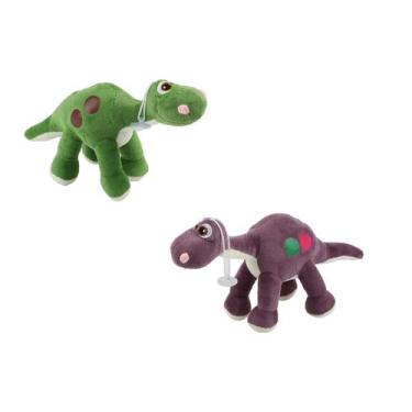 Imagem de Kit 2 Decorativo Urso Dinossauro Boneco Infantil Brinquedo Criança Beb