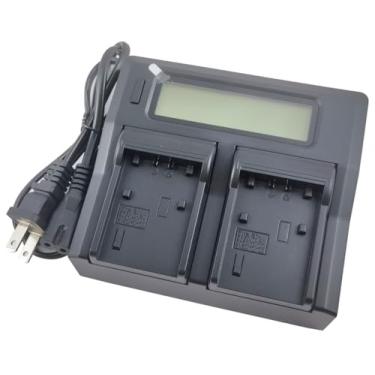 Imagem de Carregador de bateria de tela LCD rápida para Sony NP-FV100 NP-FH100 NP-FV70 NP-FH70 NP-FV50, NP-FV30 NP-FH30 NP-FH50 NP-FP30 NP-FP70 NP-FP90 DCR-DVD DCR-HC DCR-SR HDR-CX Câmera