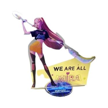 Imagem de Chaveiro De Acrílico Rumi Mira Zoe KPop Demon Hunters, Placas Decorati