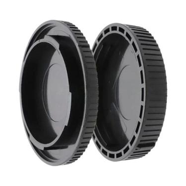 Imagem de Tampas De Lente Dianteira E Traseira Para Câmeras Nikon, Canon, Sony, 