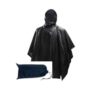 Imagem de Poncho Camuflado Respirável, Capa De Chuva Tática Para Caminhadas, Caç