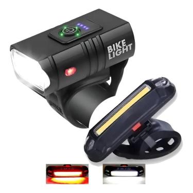 Imagem de Farol Lanterna Bike Luz Bicicleta Led Pisca Sinalizador K146