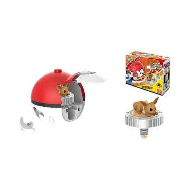 Imagem de Brinquedo Giratório De Pingente Modelo Pokeball Pokémon Para Crianças: