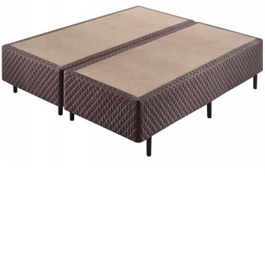 Imagem de Base Box Ecoflex Queen Size Casal Eco 79x198x25 Cm Marrom