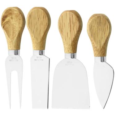 Imagem de Jogo Facas Queijo 4 peças Inox 22X19X3Cm