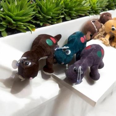 Imagem de Brinquedo de Dinossauro de Pelúcia com Ventosa  Decoração e Diversão e