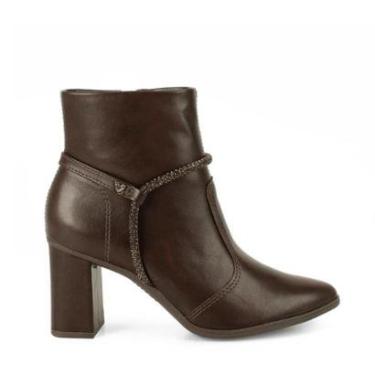 Imagem de Bota Mississipi De Cano Curto Marrom-Feminino
